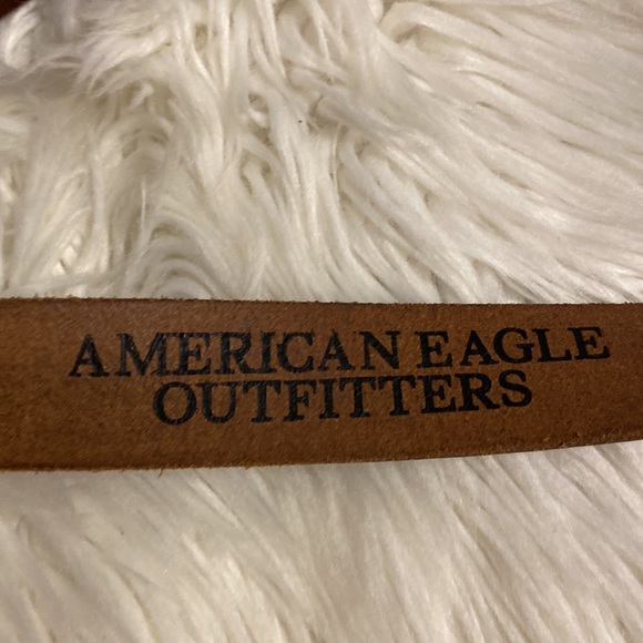 American Eagle Outfitters Man Belt size 36” genuine leather brown color - Picture 8 of 9